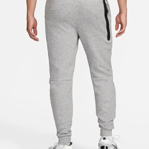 NIKE TECH FLEECE MEN'S SIZE XL XLARGE JOGGERS PANTS GREY HEATHER DD4706 … - Picture 2 of 9